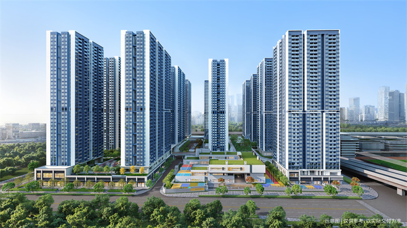 汉京山樾湾 售楼处在售 7 O — 9 O 平米，送精装修交付