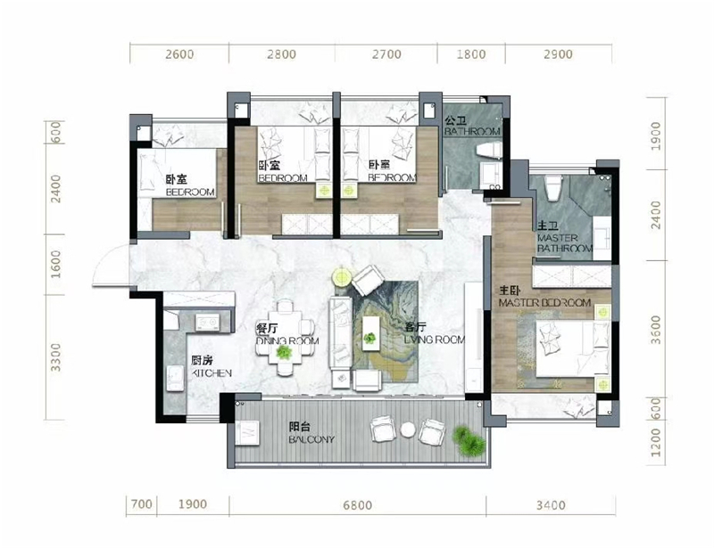 三里深境  1 1 9 ㎡