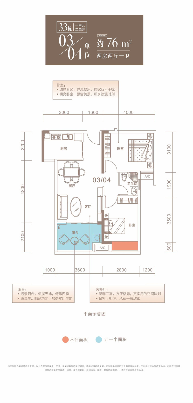 东部阳光花园 7 6 ㎡
