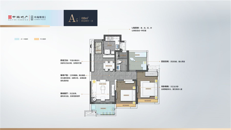 中海锦宸花园 8 8 ㎡