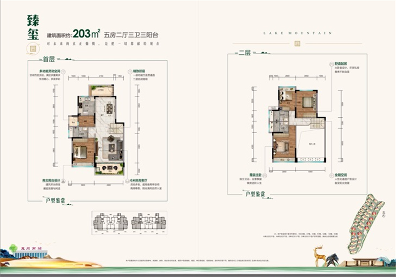 惠州星河丹堤 复式 2 0 3 平米