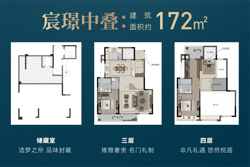 龙湖天宸原著花园 中叠 1 7 2 平米