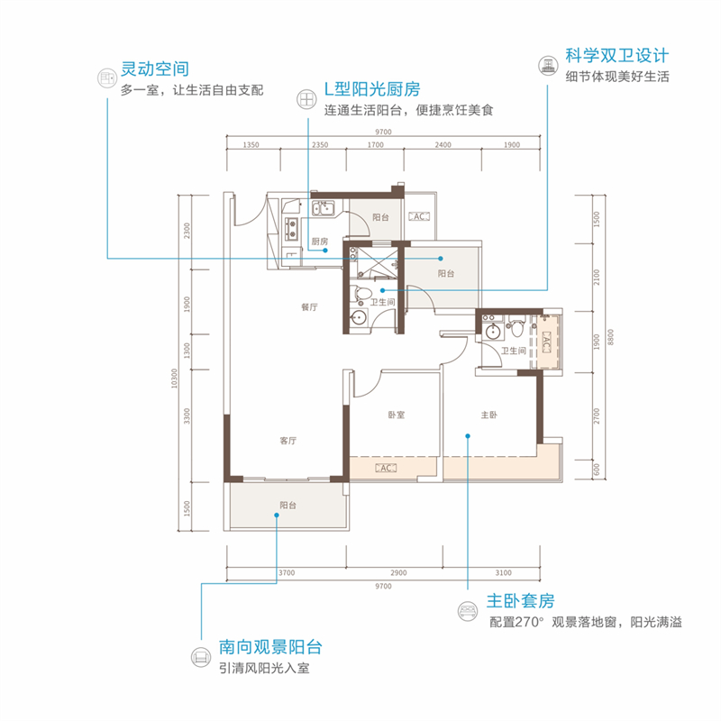 易丰云海花园 8 9 平米
