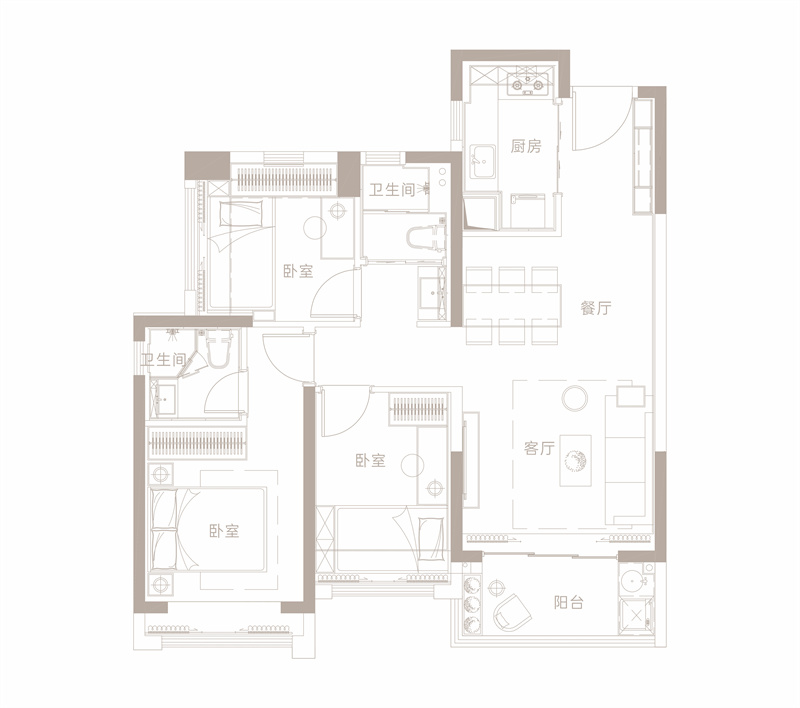 保利招商龙誉 9 5 平米