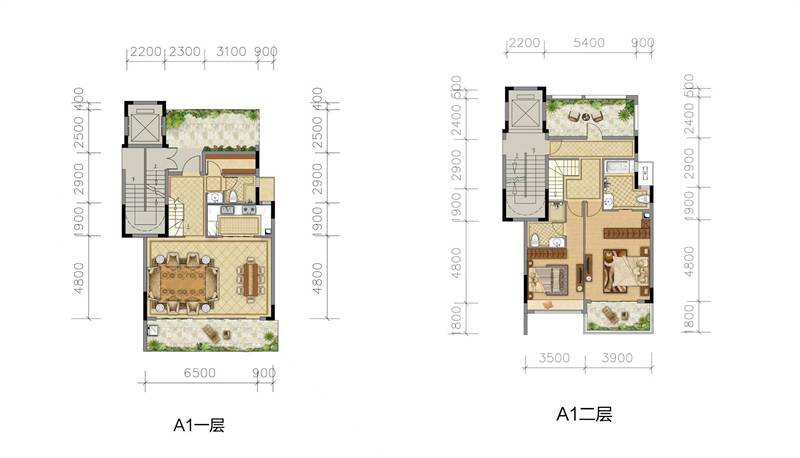 龙光城 叠墅 1 4 8 平米