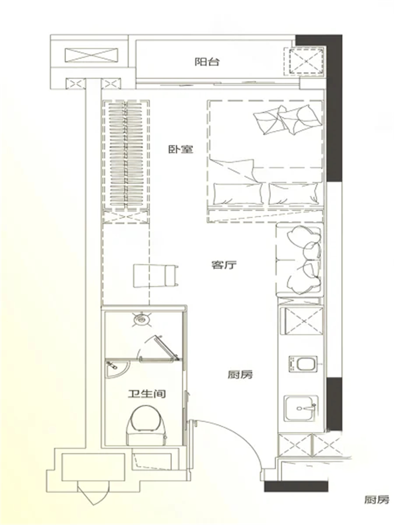 汇邦名都花园 3 3 平米
