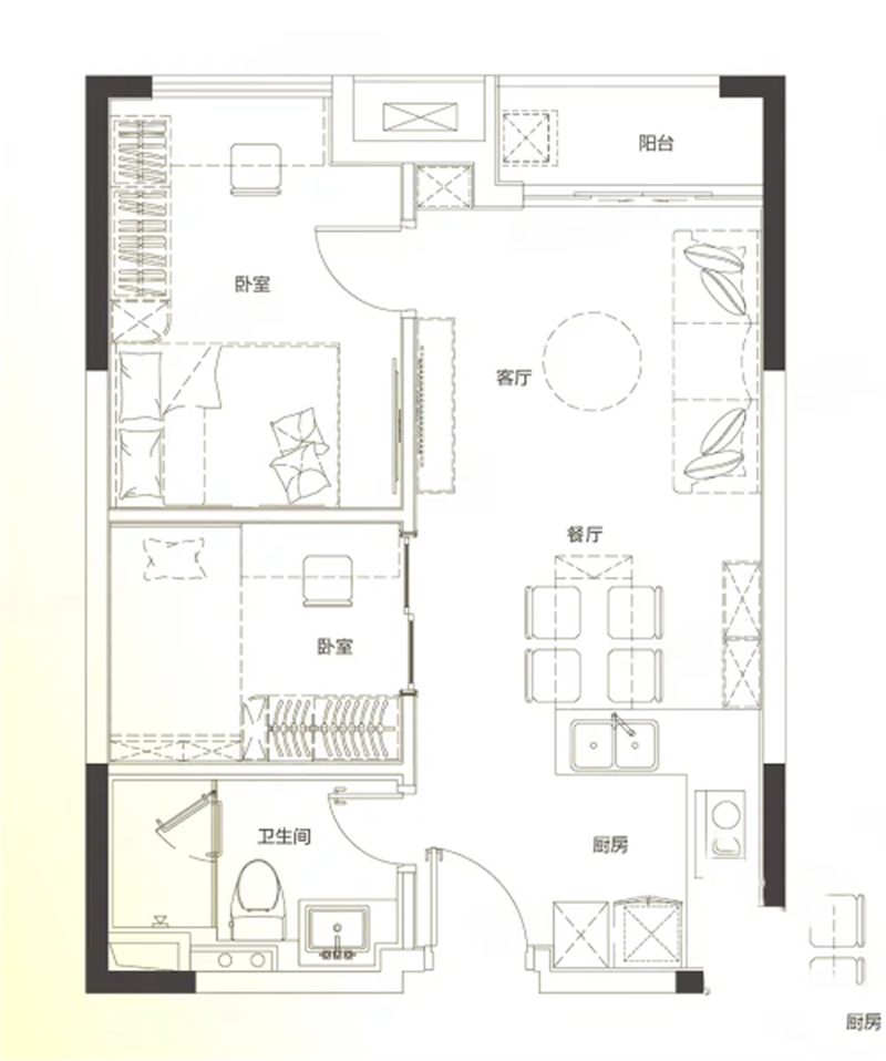 汇邦名都花园 6 9 平米