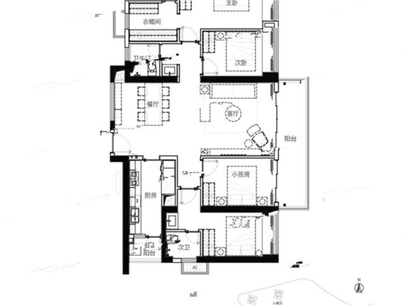 和城里 1 6 3 平米