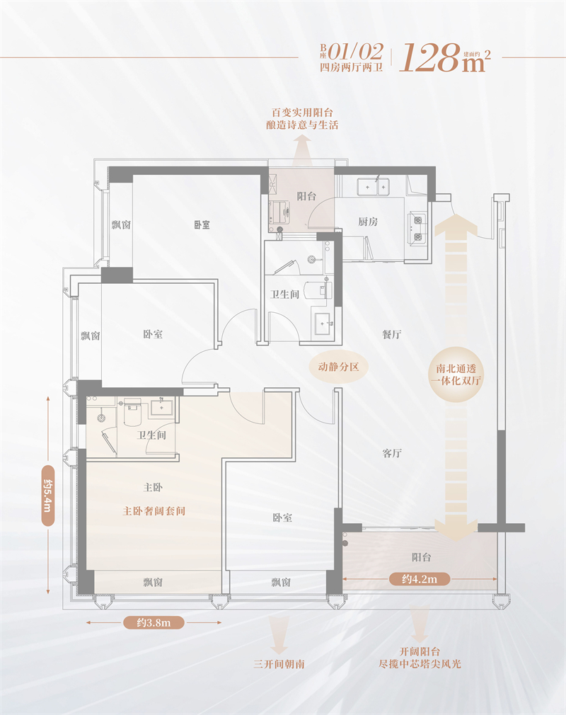 佳兆业佳园 1 2 8  平米