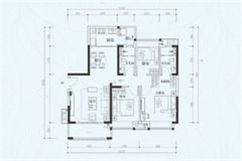 海伦堡弘诚厚园    9 9 ㎡