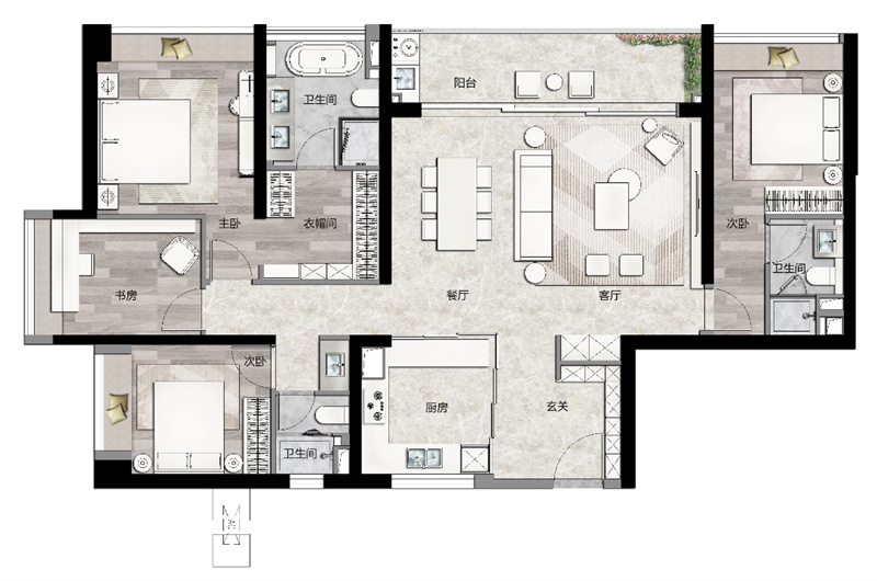 颐城瑧湾悦家园  1 7 4 ㎡