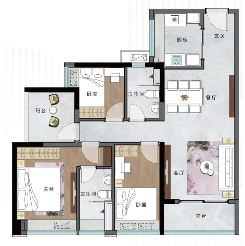 湾区金融城  9 8 平米